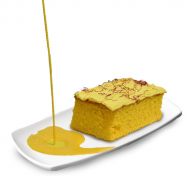 SAFFRON MILK CAKE